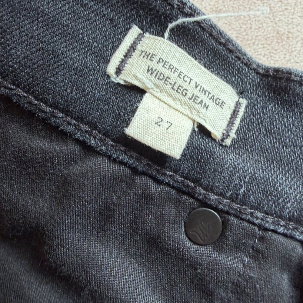 Madewell The Perfect Vintage Wide-Leg Jean • size 27 • - Picture 5 of 13